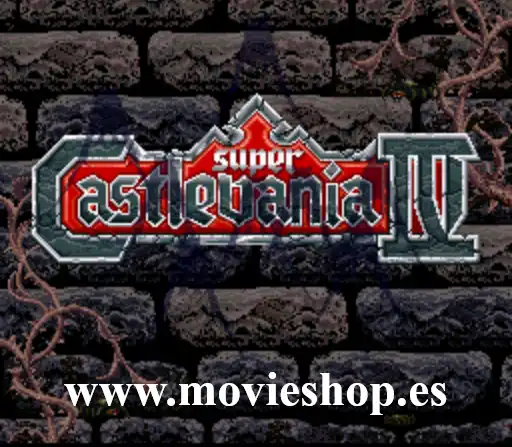 Super Castlevania 4 de la Super nintendo.
