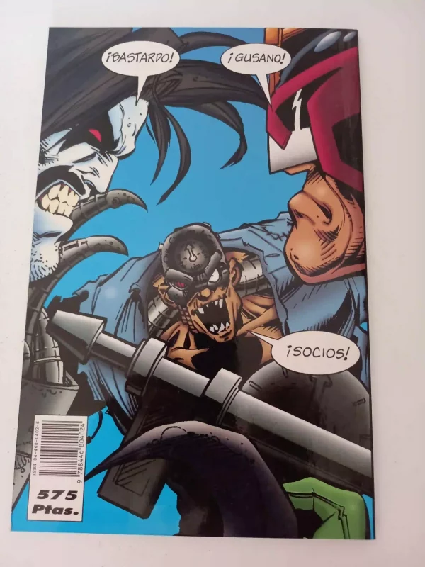 Lobo DC Cómic Juez Dredd Lobo DC Cómic Juez Dredd