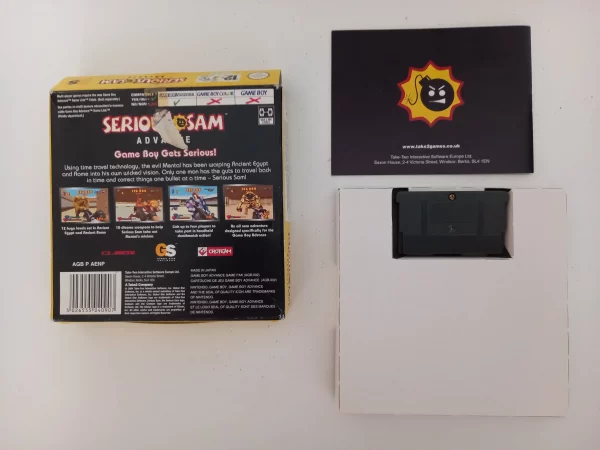 Serious Sam Advance Game Boy Advance GBA Nintendo Serious Sam Advance Game Boy Advance GBA Nintendo