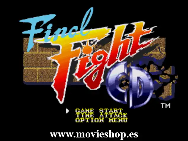 Final fight CD de SEGA CD.