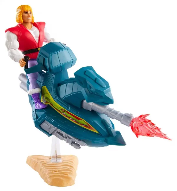 Prince Adam with Sky Sled Masters of the Universe Origins 2020 Prince Adam with Sky Sled Masters of the Universe Origins 2020