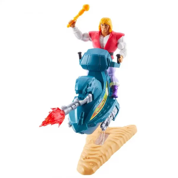 Prince Adam with Sky Sled Masters of the Universe Origins 2020 Prince Adam with Sky Sled Masters of the Universe Origins 2020