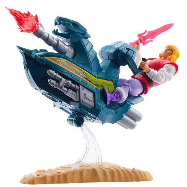 Prince Adam with Sky Sled Masters of the Universe Origins 2020 Prince Adam with Sky Sled Masters of the Universe Origins 2020