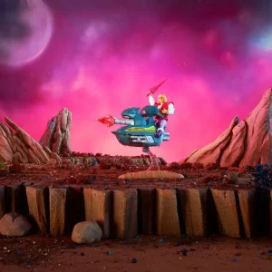 Prince Adam with Sky Sled Masters of the Universe Origins 2020