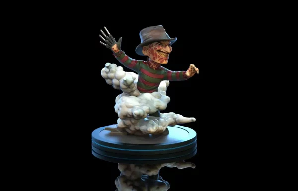 Figura Q-Fig de Freddy Krueger Pesadilla en Elm Street de Quantum Mechanix Figura Q-Fig de Freddy Krueger Pesadilla en Elm Street de Quantum Mechanix