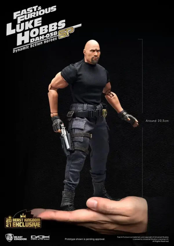 Dwayne Johnson Figura Luke Hobbs Fast and Furious Dwayne Johnson Figura Luke Hobbs Fast and Furious
