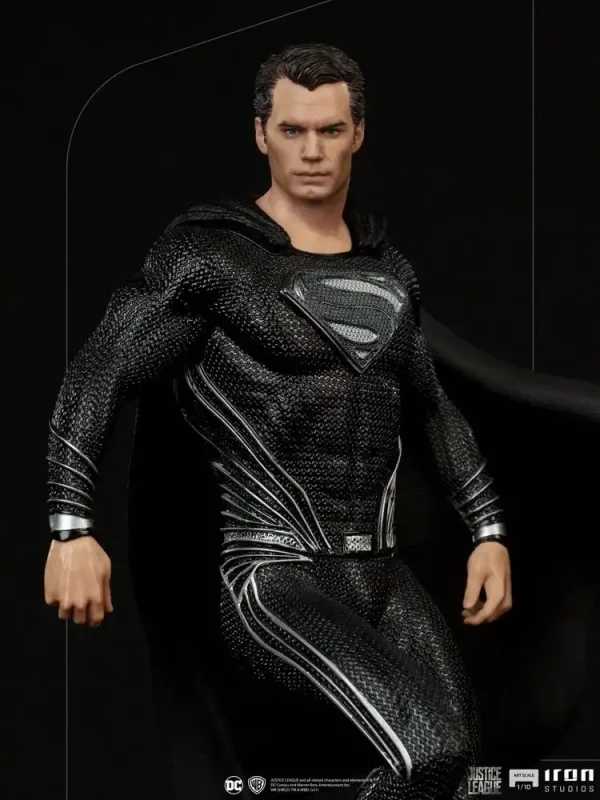 Zack Snyder's Justice League Estatua 1/10 Art Scale Superman Black Suit 30 cm Iron Studios Zack Snyder's Justice League Estatua 1/10 Art Scale Superman Black Suit 30 cm Iron Studios