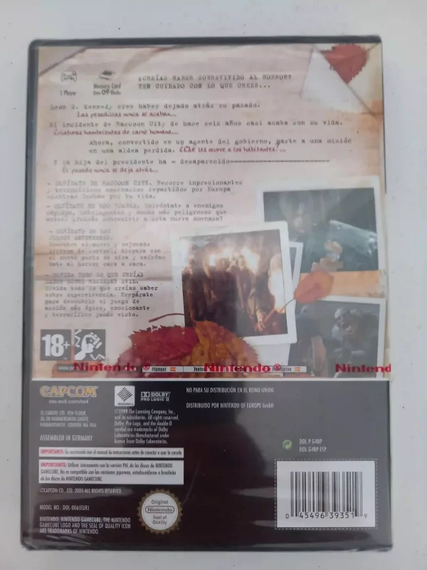 Resident Evil 4 GameCube Nintendo GC | NGC Resident Evil 4 GameCube Nintendo GC | NGC