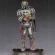 Mandalorian y Grogu Iron Studios Star Wars