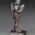 Mandalorian y Grogu Iron Studios Star Wars