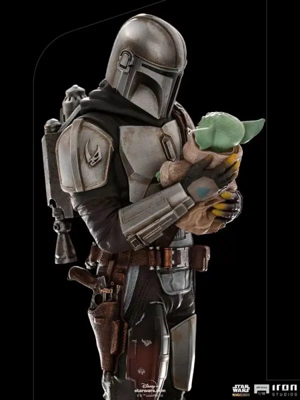 Mandalorian y Grogu Iron Studios Star Wars Mandalorian y Grogu Iron Studios Star Wars