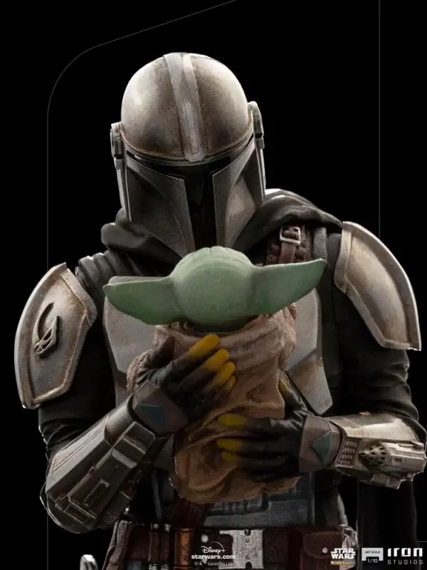 Mandalorian y Grogu Iron Studios Star Wars Mandalorian y Grogu Iron Studios Star Wars