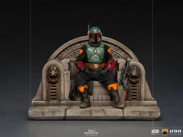 Iron Studios Boba Fett Throne Star Wars The Mandalorian Iron Studios Boba Fett Throne Star Wars The Mandalorian