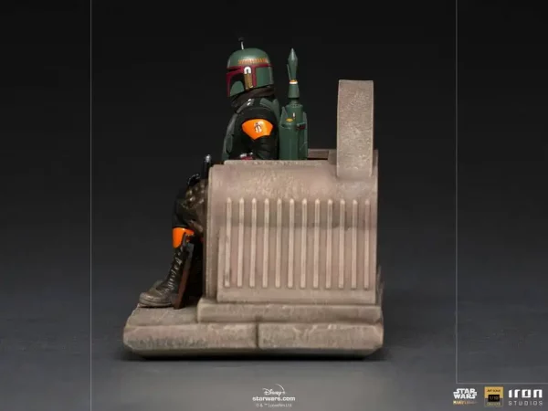 Iron Studios Boba Fett Throne Star Wars The Mandalorian Iron Studios Boba Fett Throne Star Wars The Mandalorian