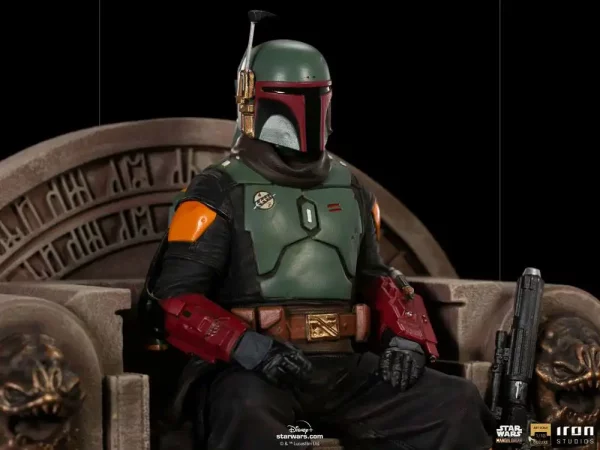 Iron Studios Boba Fett Throne Star Wars The Mandalorian Iron Studios Boba Fett Throne Star Wars The Mandalorian