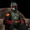 Iron Studios Boba Fett Throne Star Wars The Mandalorian