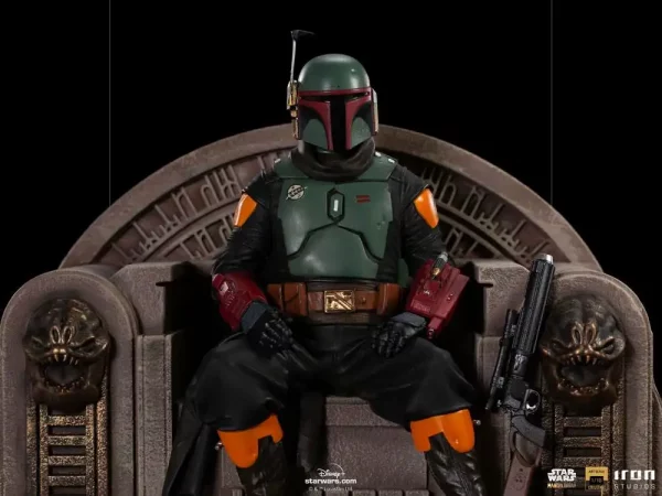 Iron Studios Boba Fett Throne Star Wars The Mandalorian Iron Studios Boba Fett Throne Star Wars The Mandalorian