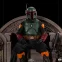 Iron Studios Boba Fett Throne Star Wars The Mandalorian