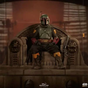Iron Studios Boba Fett Throne Star Wars The Mandalorian