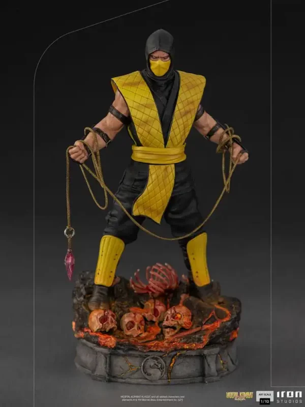 Scorpion Mortal Kombat Iron Studios Scorpion Mortal Kombat Iron Studios
