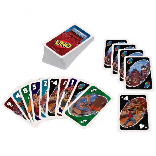 Uno Cartas Mattel Masters del Universo Uno Cartas Mattel Masters del Universo
