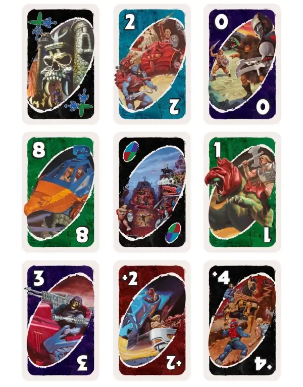 Uno Cartas Mattel Masters del Universo Uno Cartas Mattel Masters del Universo