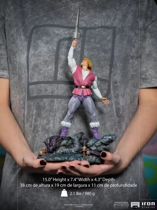 Prince Adam Iron Studios Los Masters del Universo Prince Adam Iron Studios Los Masters del Universo