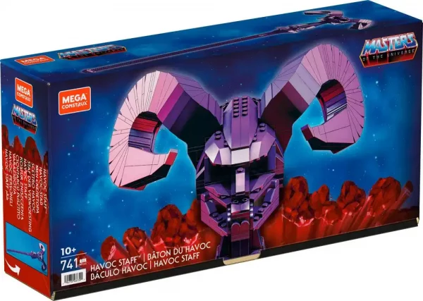 Havoc Staff Mega Construx Báculo de Skeletor Masters del Universo Mattel Havoc Staff Mega Construx Báculo de Skeletor Masters del Universo Mattel