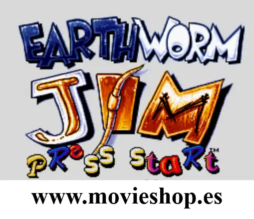 Logo de Earthworm Jim Super Nintendo